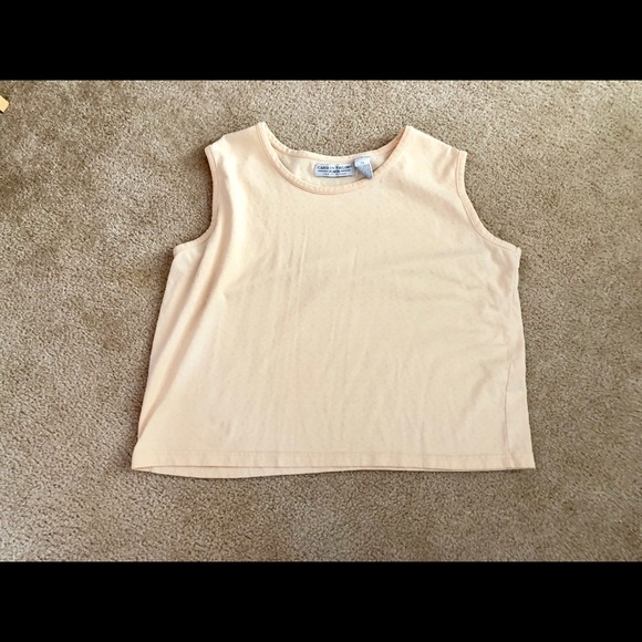 Two Sleeveless Tops Yellow and Purple - Picture 3 of 5